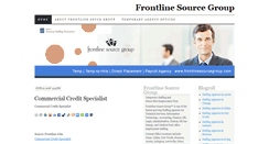 Desktop Screenshot of frontline.jobs
