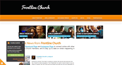 Desktop Screenshot of frontline.org.uk